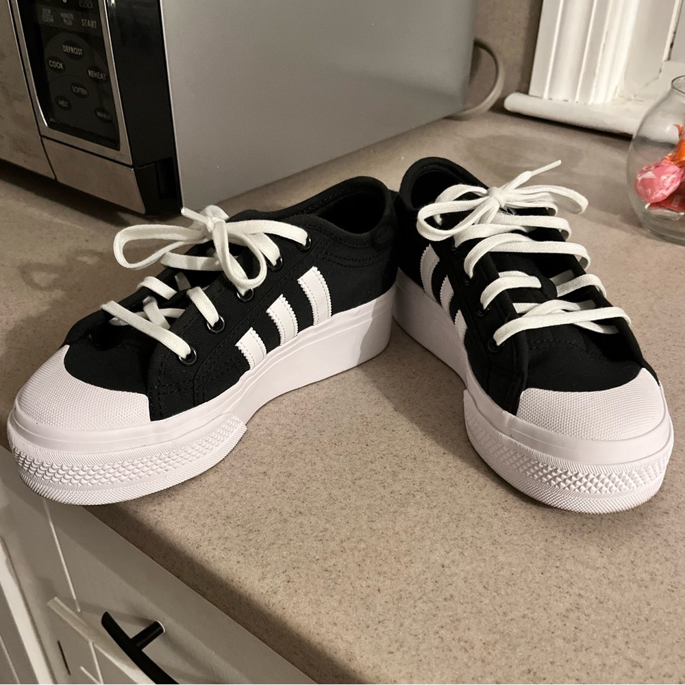 Adidas platform sneakers